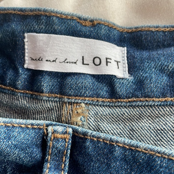 LOFT Jean shorts - Picture 4 of 4